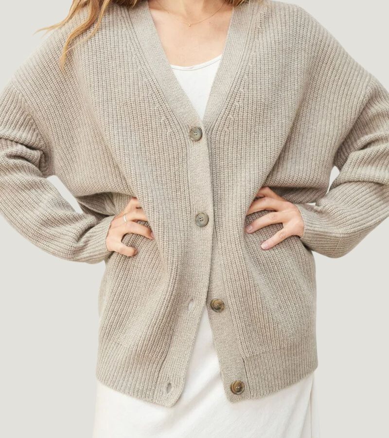 Léna |Cardigan Cocoon en Cachemire