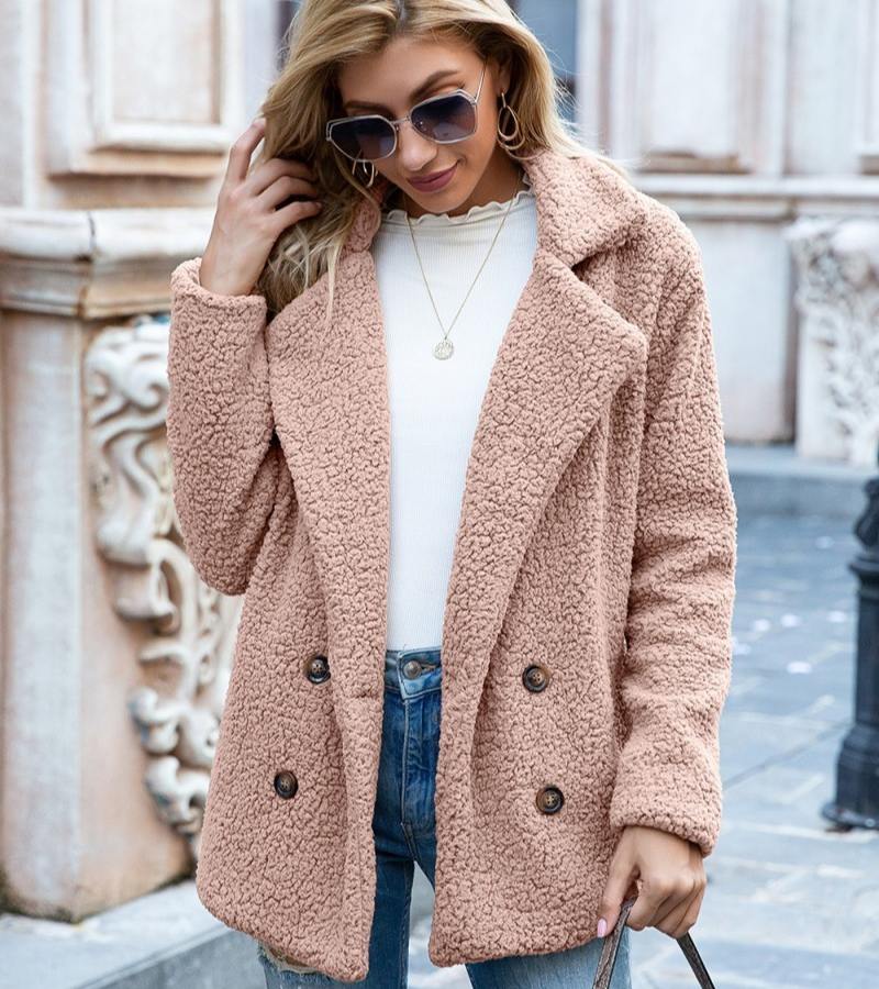 Alice | Manteau en peluche tendance