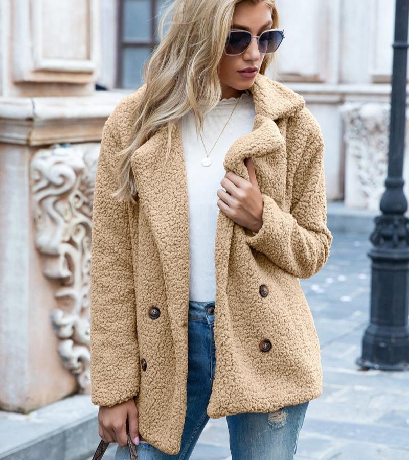 Alice | Manteau en peluche tendance