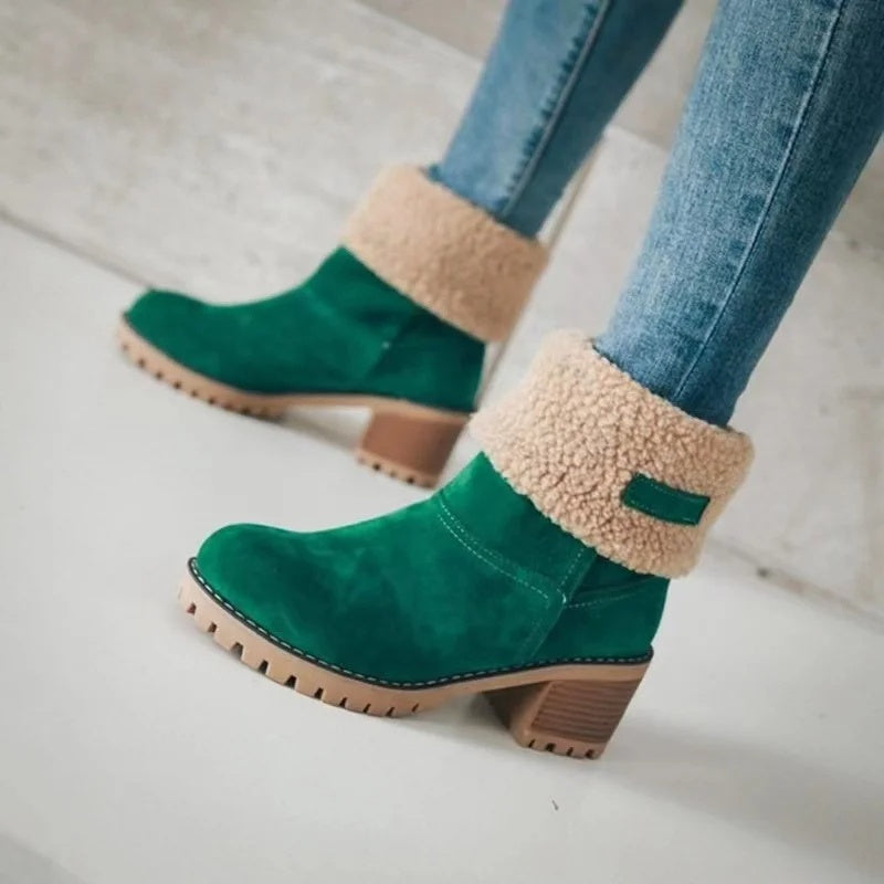 Margot | Bottes Hivernales Doublées en Fleece