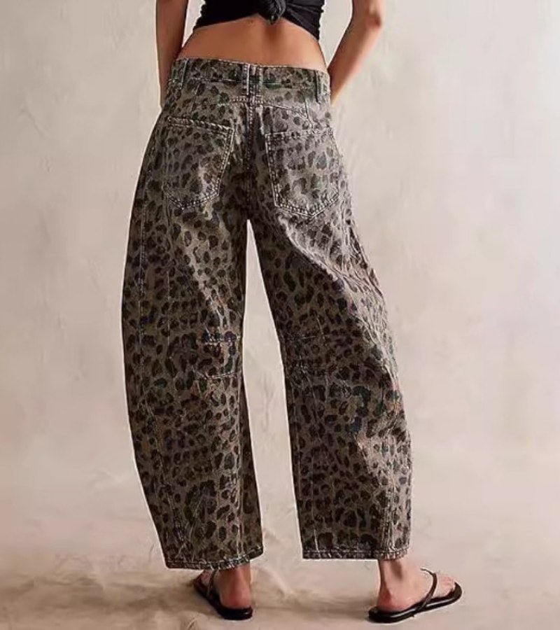 Cléo | Pantalon Ample Léopard