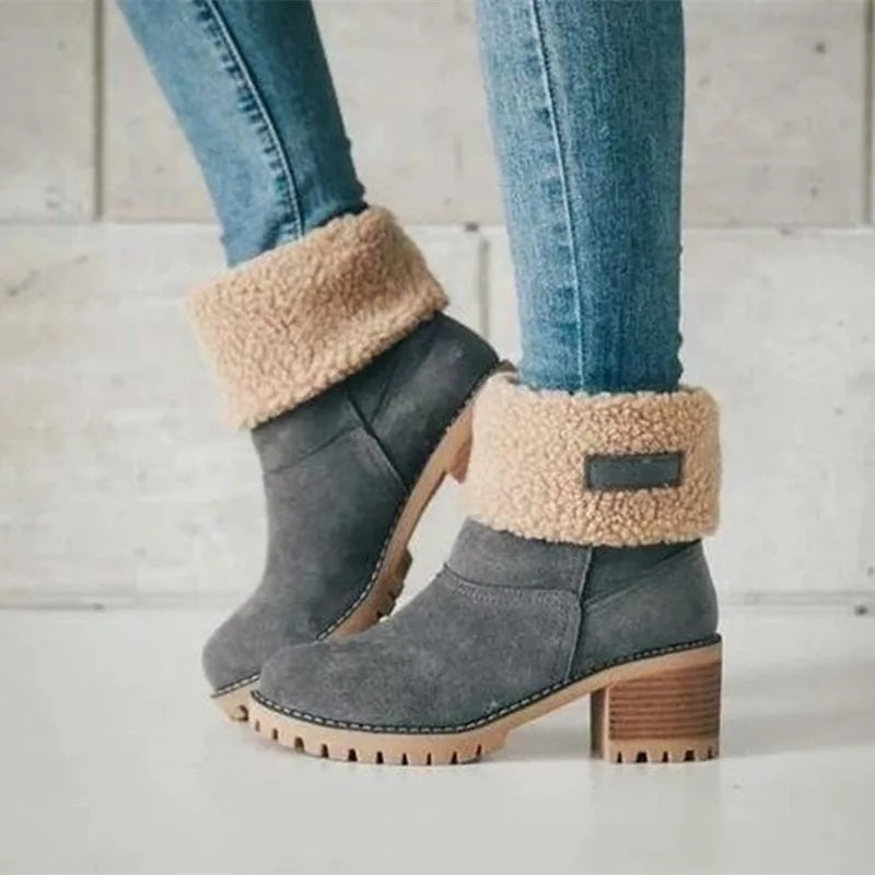 Margot | Bottes Hivernales Doublées en Fleece